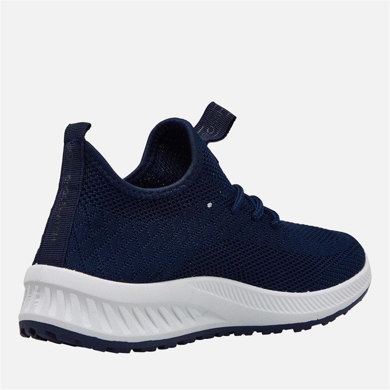 Crosshatch Junioren Jongens Antioch Sneakers Navy - Afbeelding 5