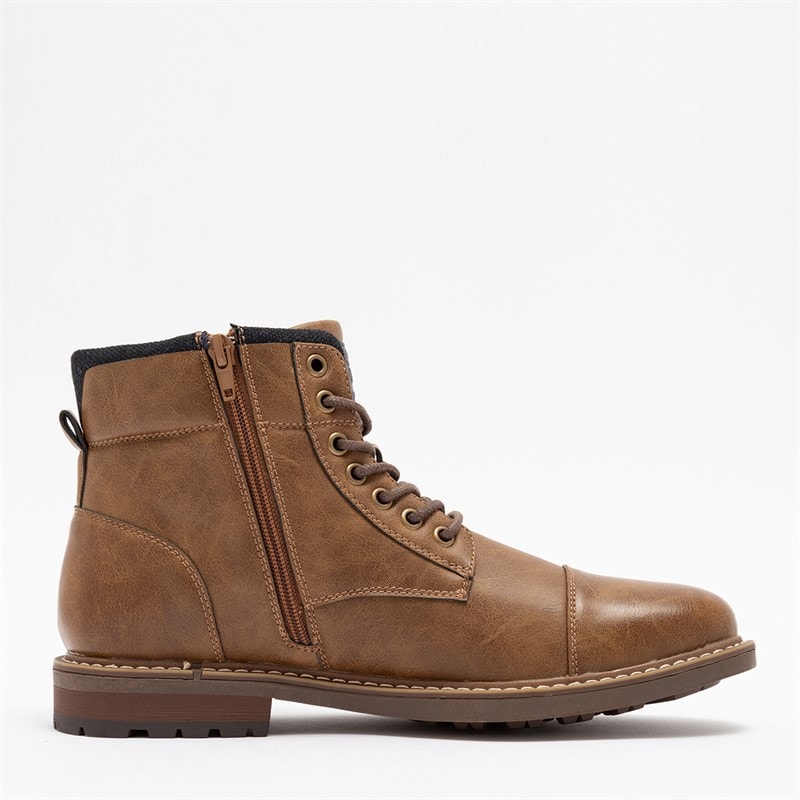 Deakins Herren Barried Riemen Arbeits Schuhe Braun - Bild 3