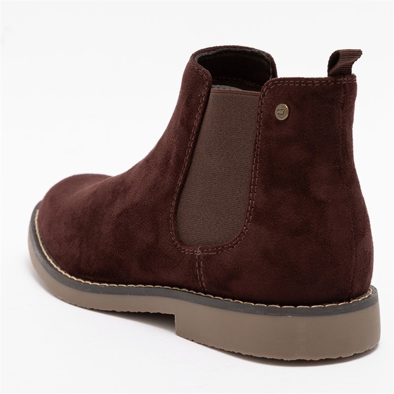 Deakins Heren Morley Chelsea Fashion laarzen Chocolade - Afbeelding 4