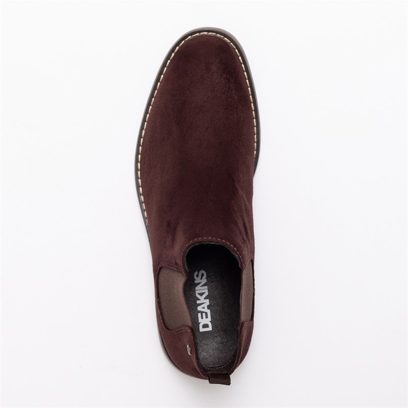 Deakins Heren Morley Chelsea Fashion laarzen Chocolade - Afbeelding 5