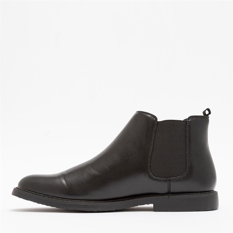 Deakins Morley buty Chelsea dla niego kolor czarny PU – zdjęcie  3