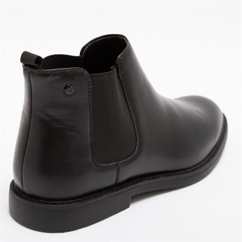 Deakins Morley buty Chelsea dla niego kolor czarny PU – zdjęcie  4