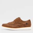 Deakins Heren Karl Brogue Schoen Tan