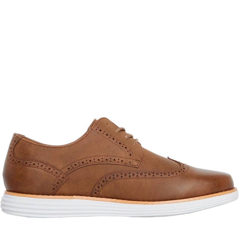 Deakins Heren Karl Brogue Schoen Tan - Afbeelding 5