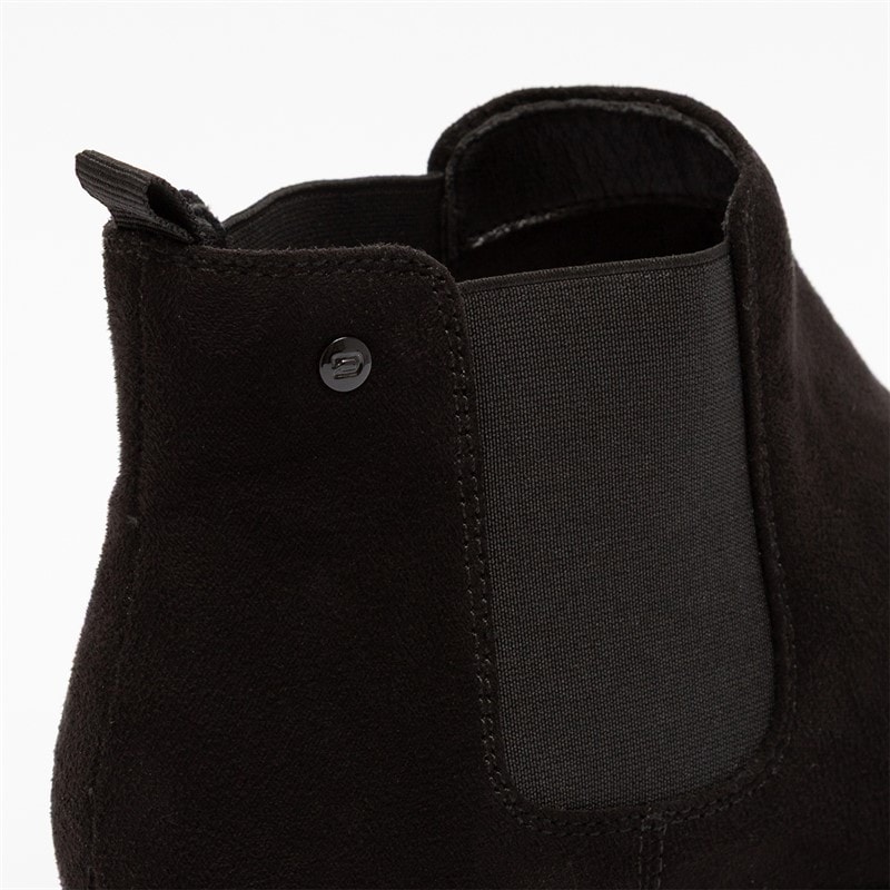 Deakins Herenschoenen Chelsea Boots Zwart Suède - Afbeelding 4