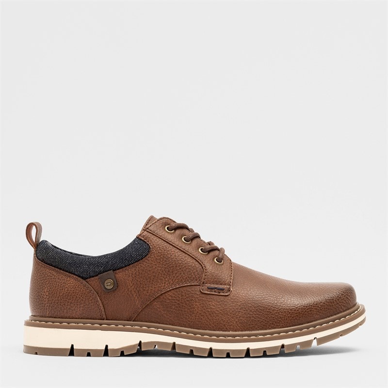 Deakins Heren Cambridge Casual schoenen Bruin - Afbeelding 1