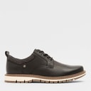 Deakins Heren Cambridge Casual schoenen Zwart
