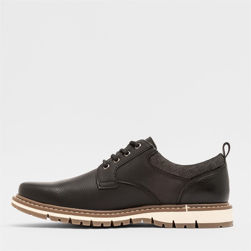 Deakins Heren Cambridge Casual schoenen Zwart - Afbeelding 3