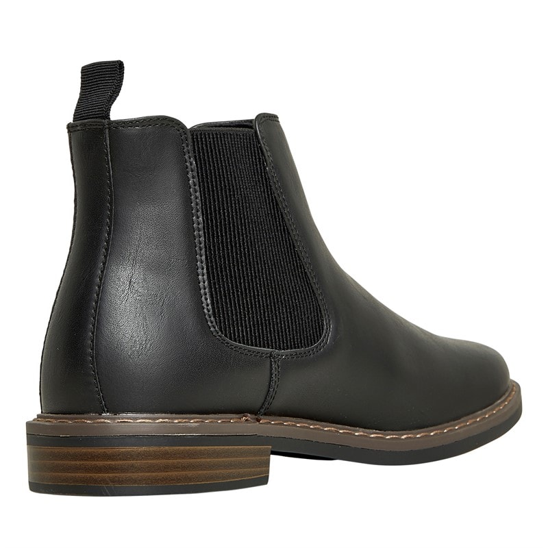 Deakins Męskie Del Chelsea Buty przed Kostkę Czarny – zdjęcie  5