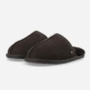 Ca'Shott Damen Caslynn Haus Wildleder Hausschuhe Dark Brown