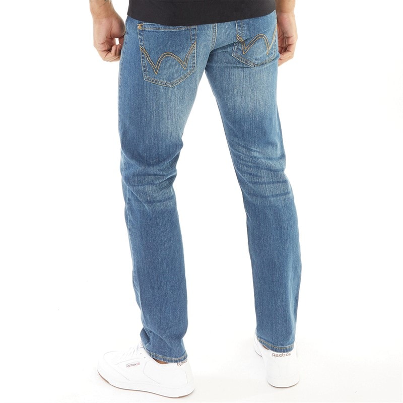 Duck and Cover Herren Hydras Jeans mit geradem Bein Blau - Bild 2