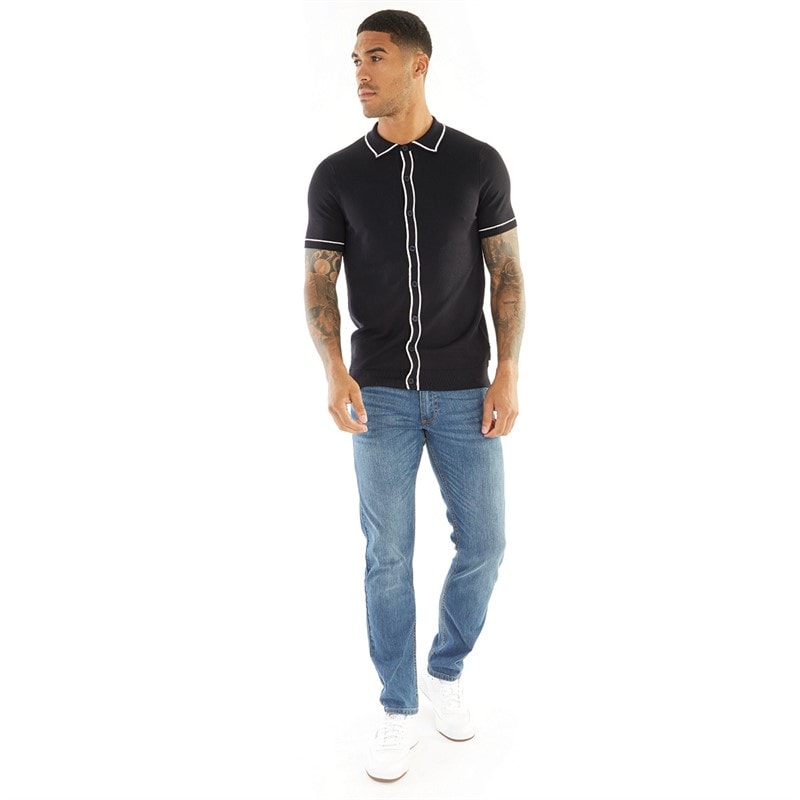 Duck and Cover Herren Hydras Jeans mit geradem Bein Blau - Bild 3