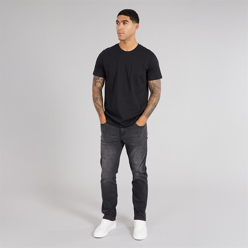 Duck and Cover Jean Droit Hydras Homme Noir - Image 4
