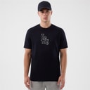New Era Heren Los Angeles Dodgers T-shirt Navy