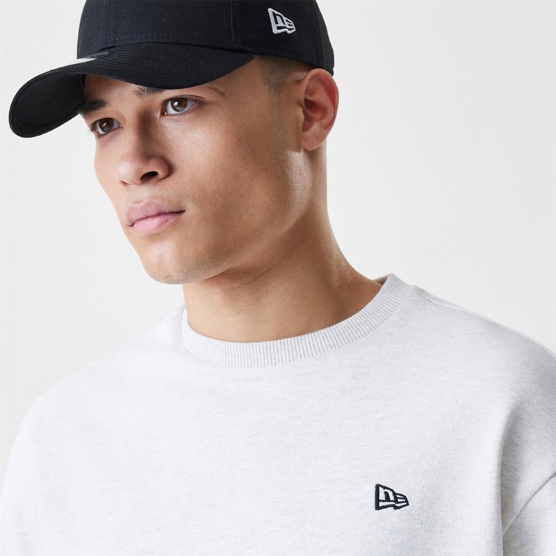 New Era Heren Essentials Sweatshirt Grey Pastel - Afbeelding 3