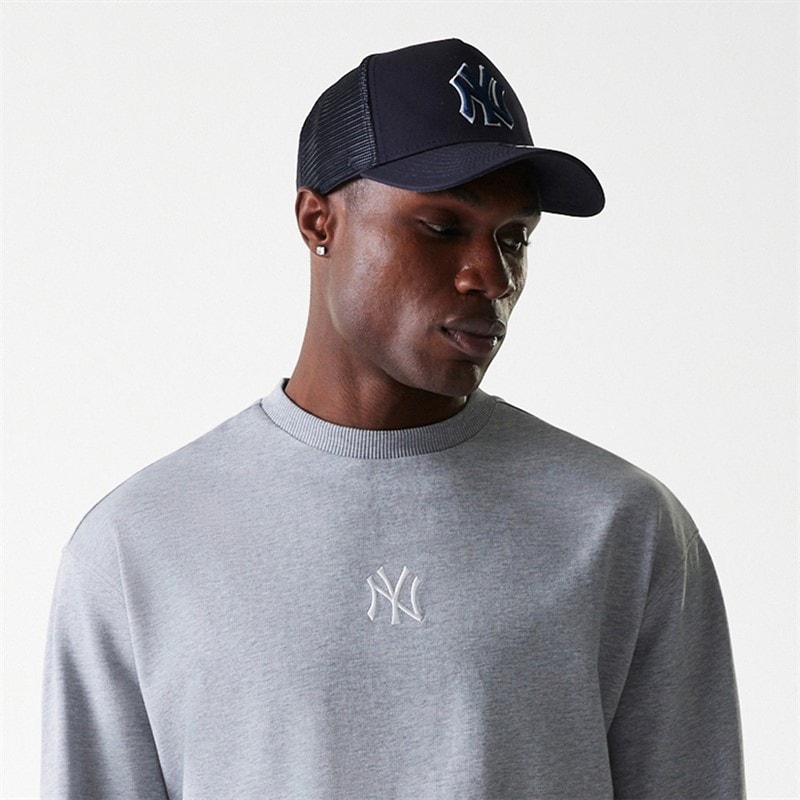 New Era Heren New York Yankees sweater Grey Med - Afbeelding 3