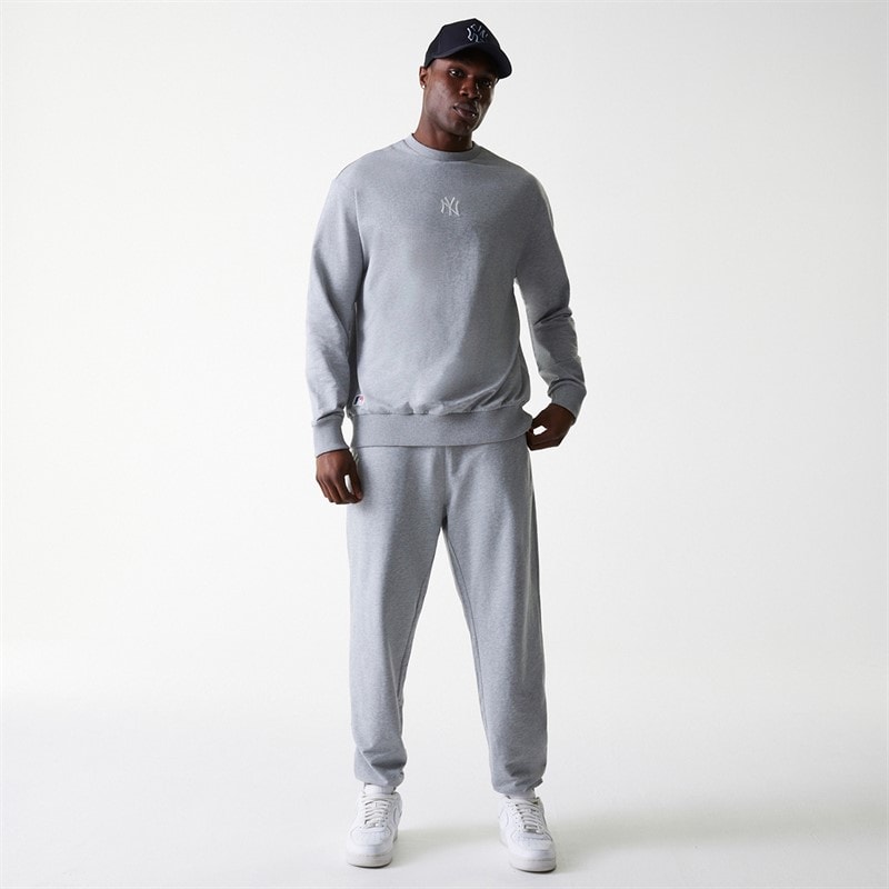 New Era Heren New York Yankees sweater Grey Med - Afbeelding 5
