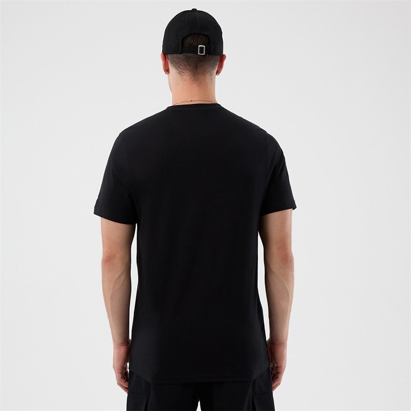 New Era Heren Los Angeles Dodgers T-shirt Zwart - Afbeelding 2