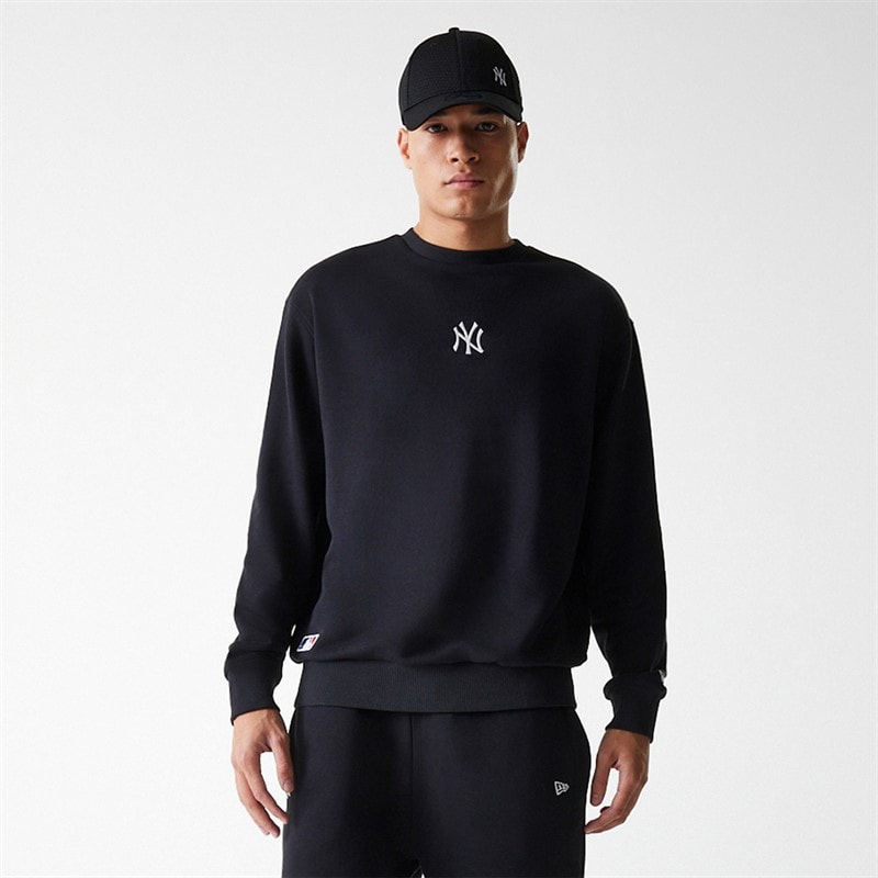 New Era Heren New York Yankees sweater Zwart - Afbeelding 1