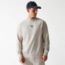 New Era Heren New York Yankees sweater Light Beige