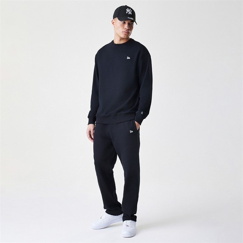 New Era Heren Essentials Sweatshirt Zwart - Afbeelding 5