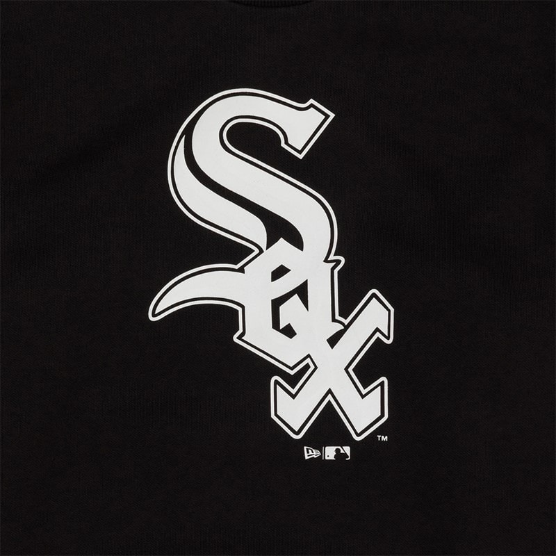 New Era Heren Chicago wit Sox Sweatshirt Zwart - Afbeelding 3
