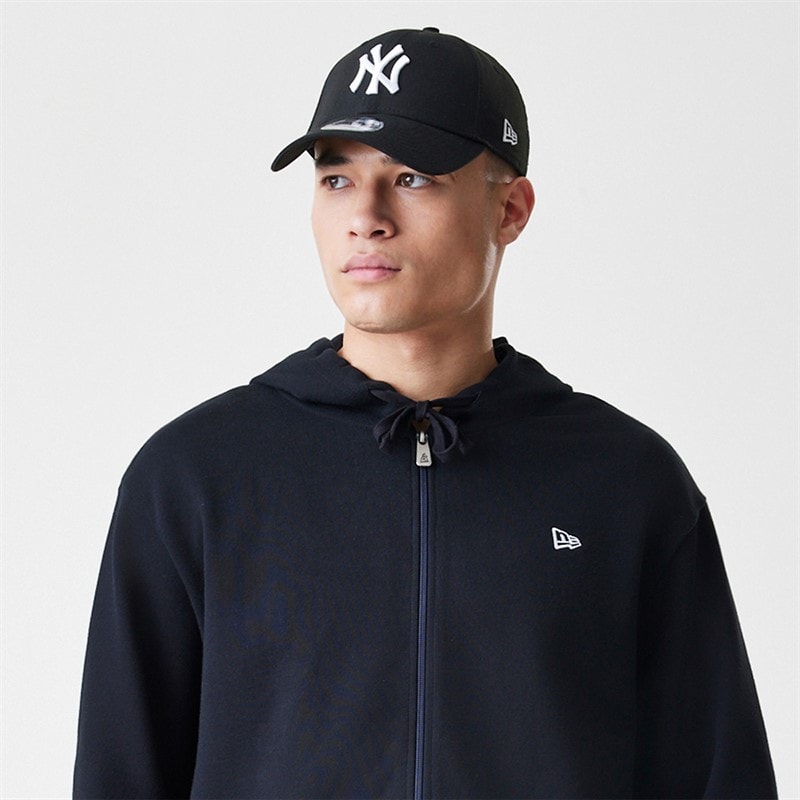 New Era Heren Essentials Hoodie Zwart - Afbeelding 3
