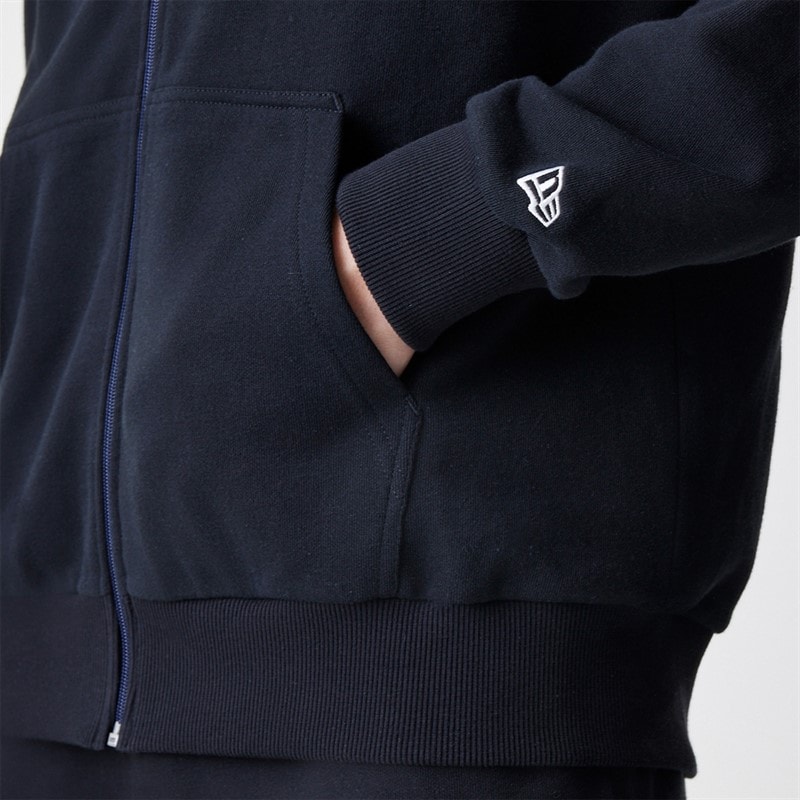 New Era Heren Essentials Hoodie Zwart - Afbeelding 4
