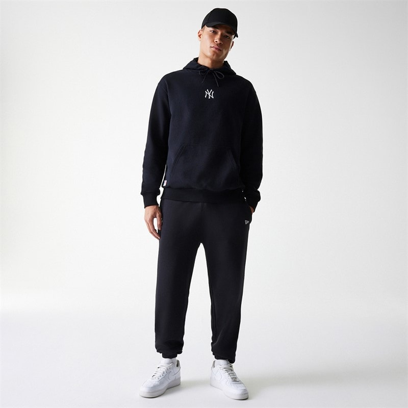 New Era Heren New York Yankees Hoodie Zwart - Afbeelding 5
