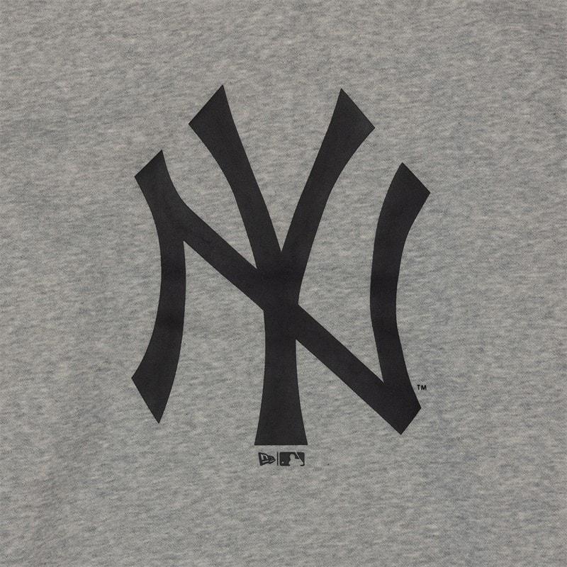 New Era New York Yankees Bluza szary marglowy/Biały dla niego kolor Hgrwhi – zdjęcie  3