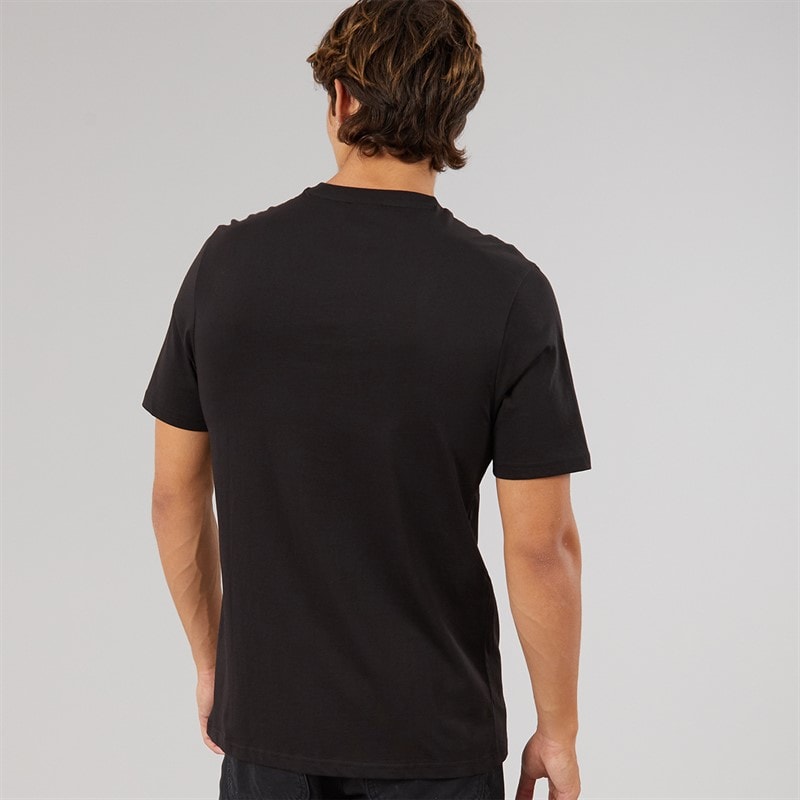 New Era T-shirt Noir graphique NBA Script Los Angeles Lakers Homme Blk - Image 2