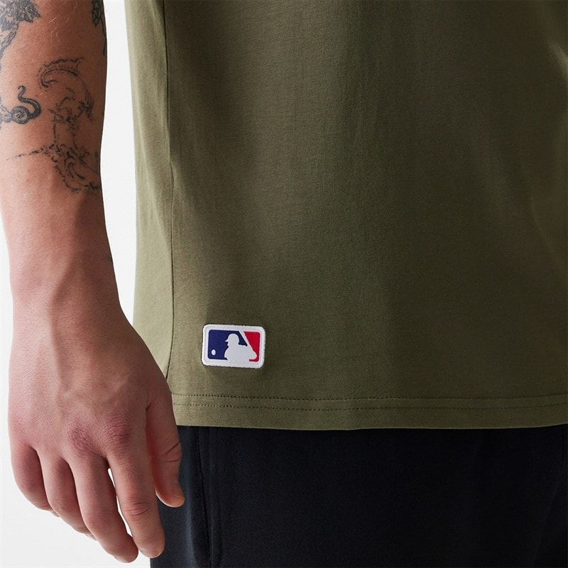 New Era New York Yankees T-shirt dla niego kolor Novwhi – zdjęcie  4
