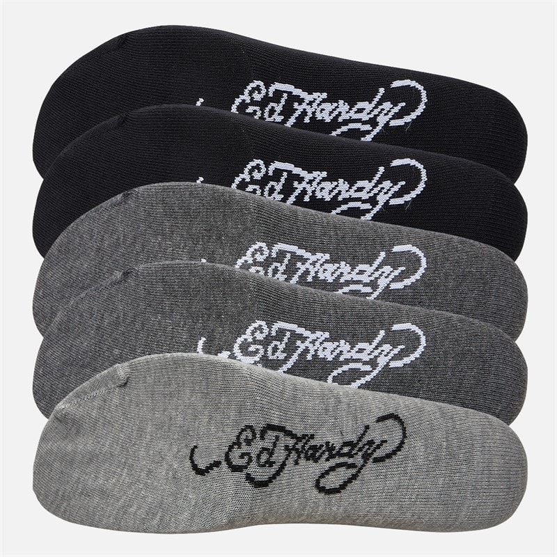 Ed Hardy Heren Glenby Vijf paar nette sokken Mixed - Afbeelding 2