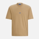 HUGO Nieros T-shirt dla niego kolor Gold