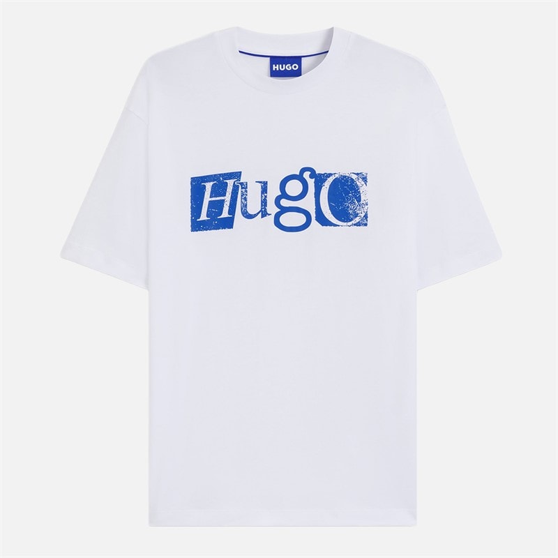 HUGO Heren Nugix T-shirt Wit