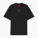 HUGO T-shirt Dapolino Homme Noir