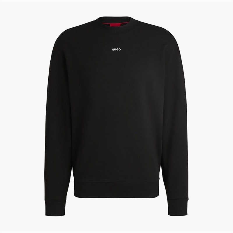 HUGO Heren Dapocrew Sweatshirt Zwart