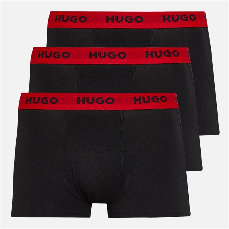 HUGO lot de trois caleçons Homme Noir