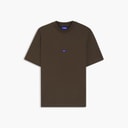 HUGO Nieros T-shirt dla niego kolor Dark Brown