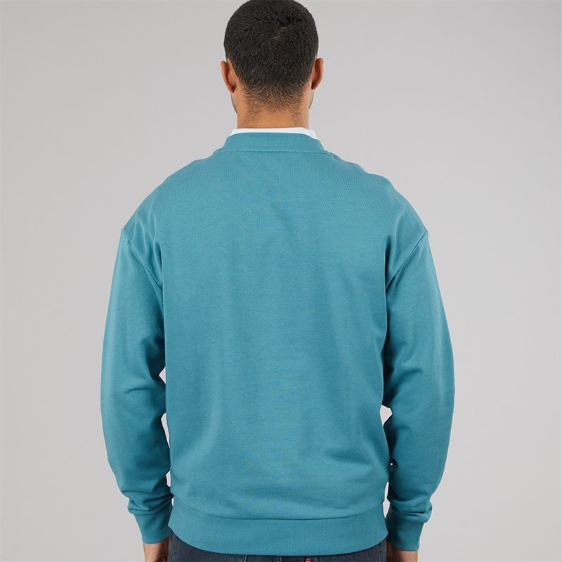 HUGO Sweatshirt Nierofix Homme Turquoise/Aqua - Image 2