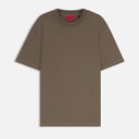 HUGO T-shirt Dapolino Homme Medium Grey