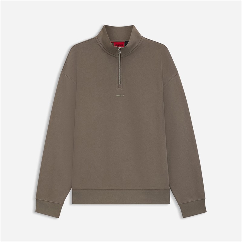 HUGO Herren Durty 244 Sweatshirt Hellgrau - Bild 1