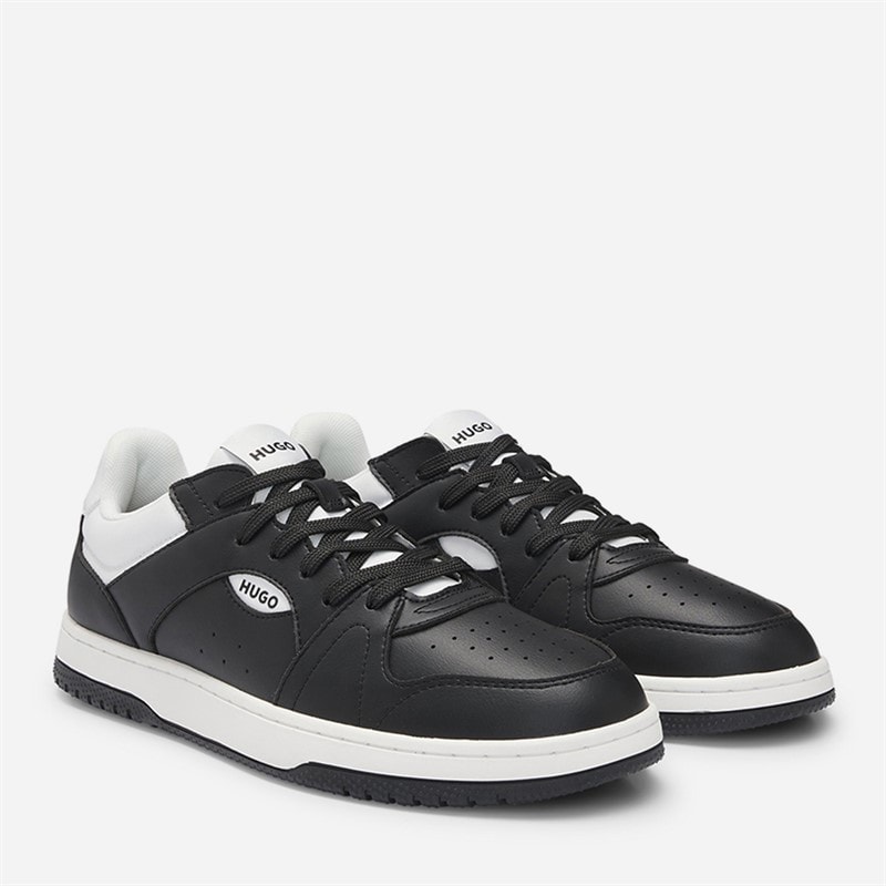 HUGO Hadrian sneakersy dla niego kolor Węgiel drzewny – zdjęcie  1