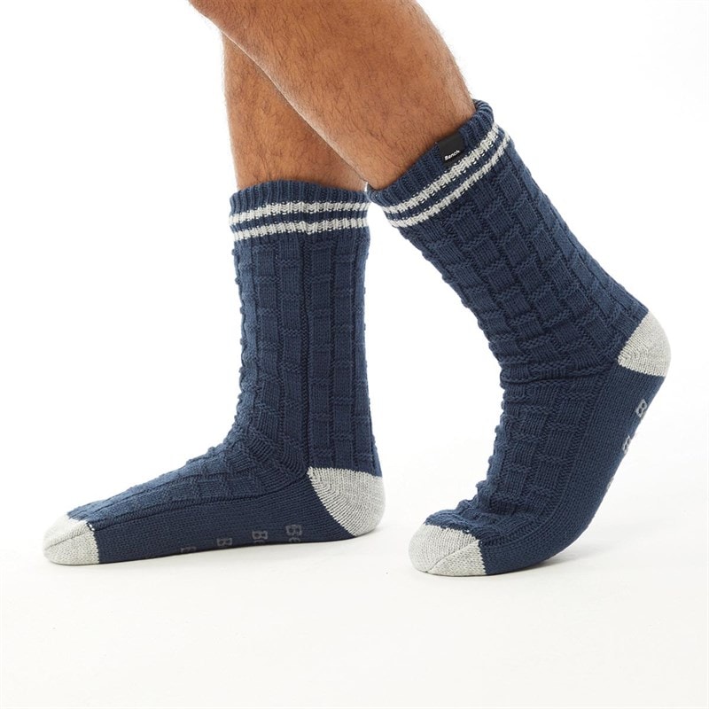 Bench Chaussons Chaussettes Brookdale Homme Bleu Marine - Image 3