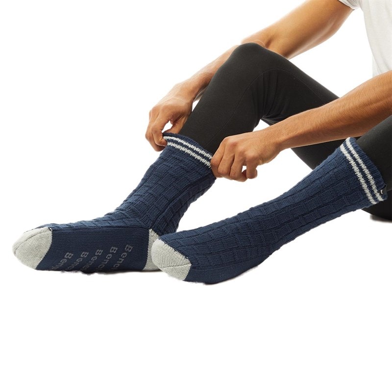 Bench Chaussons Chaussettes Brookdale Homme Bleu Marine - Image 5