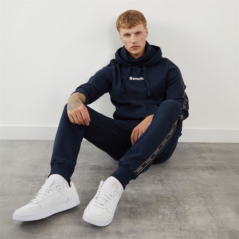Bench Trainingspak Heren Guttell met Gedetailleerde Merktape Navy - Afbeelding 4
