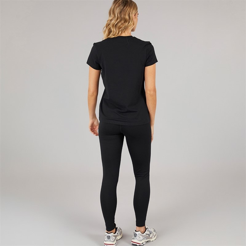 Bench Samira T-shirt i Wielopak legginsów dla niej kolor Czarny – zdjęcie  2