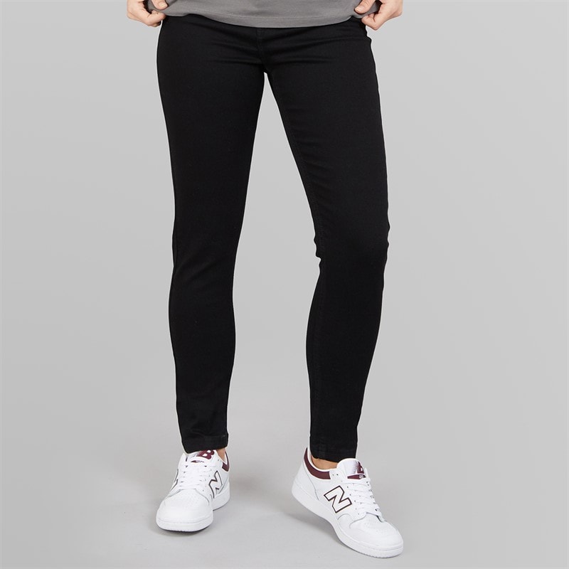 Bench Skinny Jeans Faye Zwart Dames