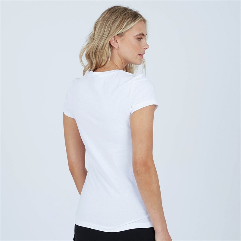 Bench T-shirt Wildheart Dames Wit - Afbeelding 2