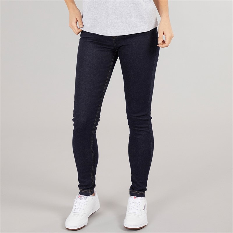 Bench Dames Fay Skinny Jeans Ink Wash